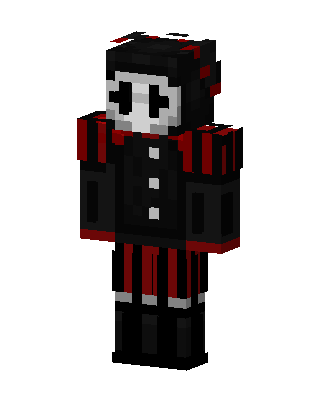 Black Player Boy skin, 3D preview