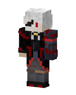 Crimson Eyepatch skin, 3D preview