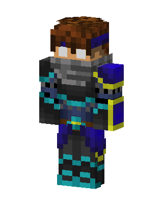 Teal Shadow Ninja Minecraft skin