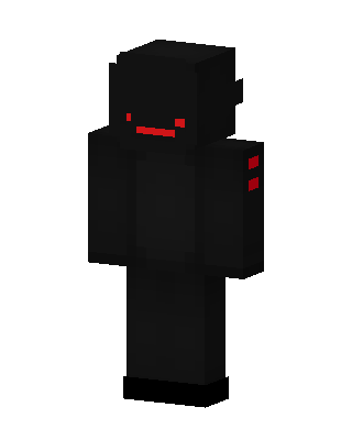 Black Fighter Boy skin, 3D preview