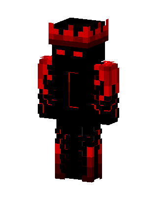 Black King skin, 3D preview