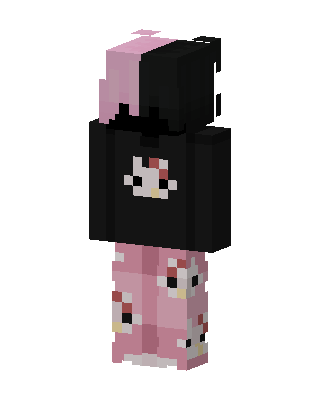 Hello Kitty Pajamas skin, 3D preview