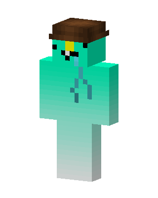 Perry The Platypus skin, 3D preview