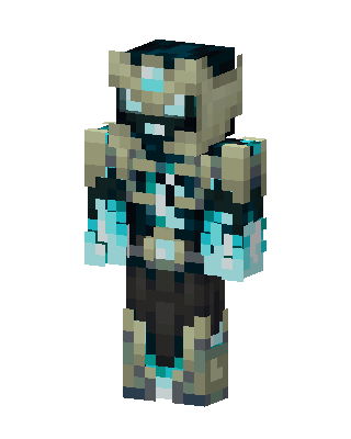 Teal Knight Boy Minecraft knight skin