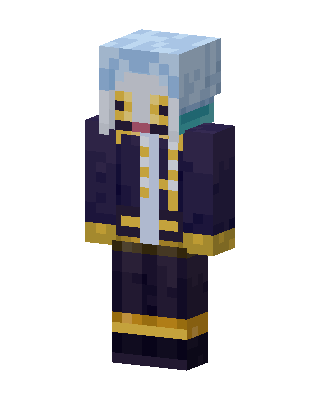 Rimuru skin, 3D preview