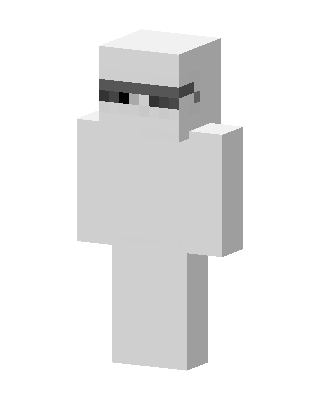 White Ninja Minecraft skin