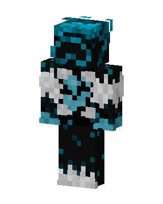 Black Mob skin, 3D preview