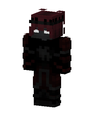 Crimson Shade skin, 3D preview