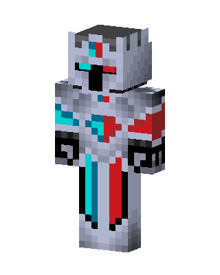 Gray Knight Boy Minecraft skin