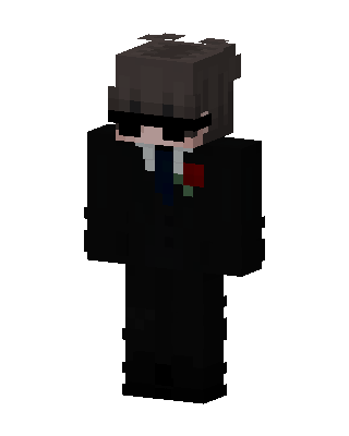 Sharp Dressed Agent skin, 3D preview