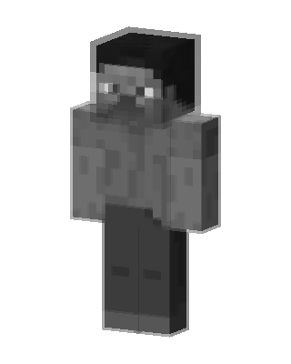 Gray Mob Boy Minecraft mob skin