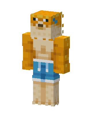 Shiba Swimmer Minecraft skin