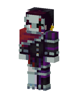 Black Hero Girl skin, 3D preview