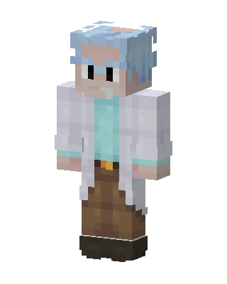 Rick Sanchez skin, 3D preview