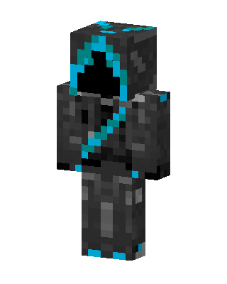 Cyan Shadow Minecraft skin