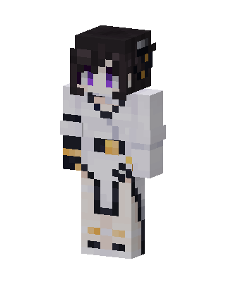 Albedo Minecraft anime skin