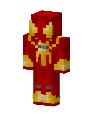Iron Man skin, 3D preview