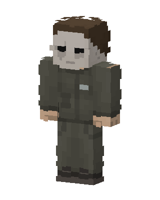 Green Player Boy skin, 3D preview