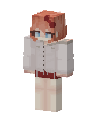 Sayori skin, 3D preview