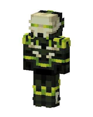 Toxic Bone Knight Minecraft skin