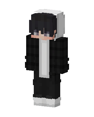 Shadow Hoodie skin, 3D preview
