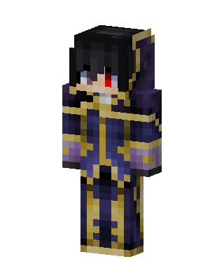 Lelouch Zero skin, 3D preview
