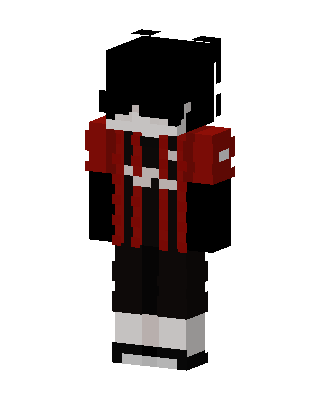 Crimson Emo Minecraft skin
