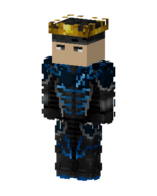 Blue King skin, 3D preview