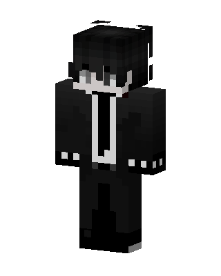 Black Suit Boy Minecraft black skin