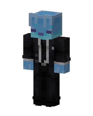 Slime In Suit skin, 3D preview