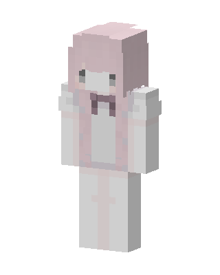 Pink Bow Girl Minecraft cute skin