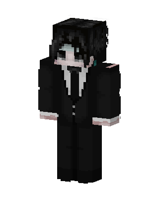 Pale Gentleman skin, 3D preview