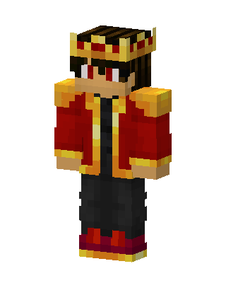 Crimson King skin, 3D preview