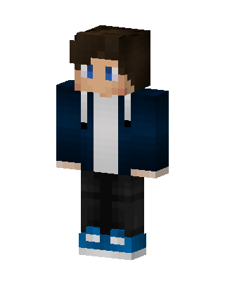 Blue Player Boy Minecraft blue skin