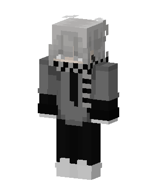 Monochrome Boy skin, 3D preview