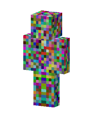 Confetti Noise skin, 3D preview