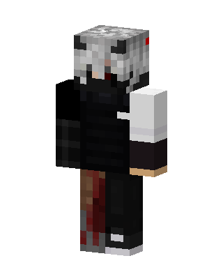 Ken Kaneki skin, 3D preview