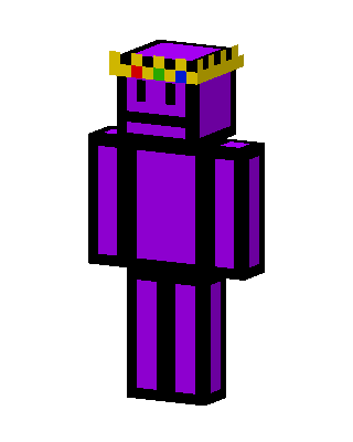 Purple King skin, 3D preview
