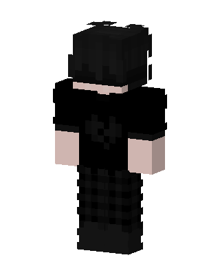 Emo Plaid skin, 3D preview