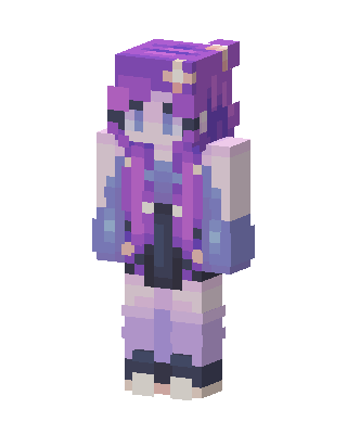 Lavender Dreamer Minecraft skin