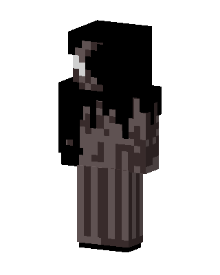 Black Villain skin, 3D preview