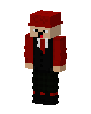 Red Cap Gentleman Minecraft skin