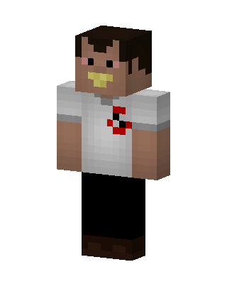 Duck Face Guy skin, 3D preview