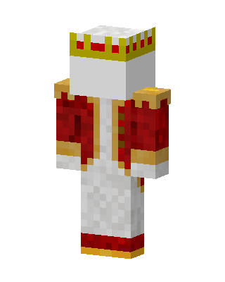 Royal Robe King skin, 3D preview