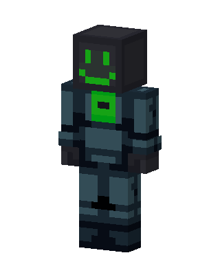 Smiley Robot Minecraft skin