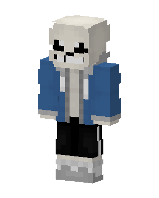 Sans Minecraft skin