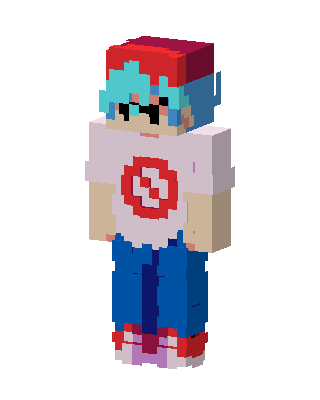 Boyfriend skin, 3D preview