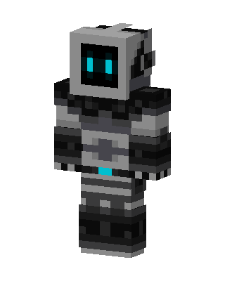 Cyber Bot Minecraft skin