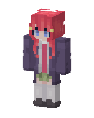 Itsuki Nakano skin, 3D preview