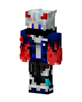 Red Horn Hoodie Minecraft skin